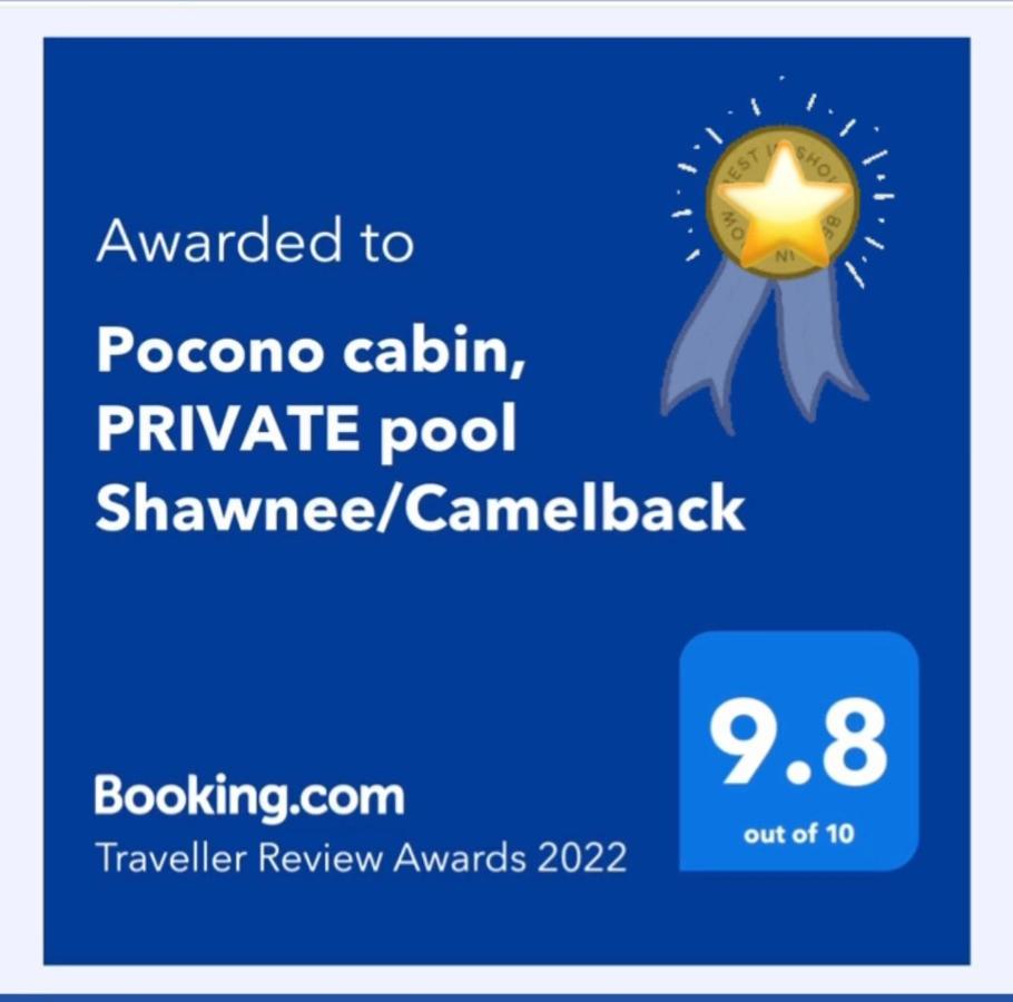 Pocono Cabin With Private Pool At Shawnee Mtn Восток Страудсберг Экстерьер фото