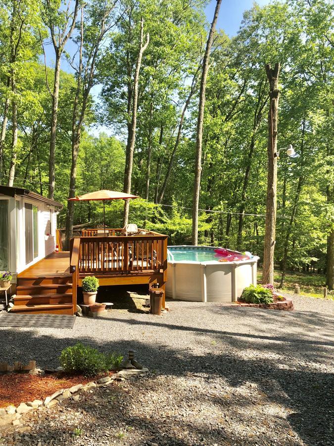 Pocono Cabin With Private Pool At Shawnee Mtn Восток Страудсберг Экстерьер фото